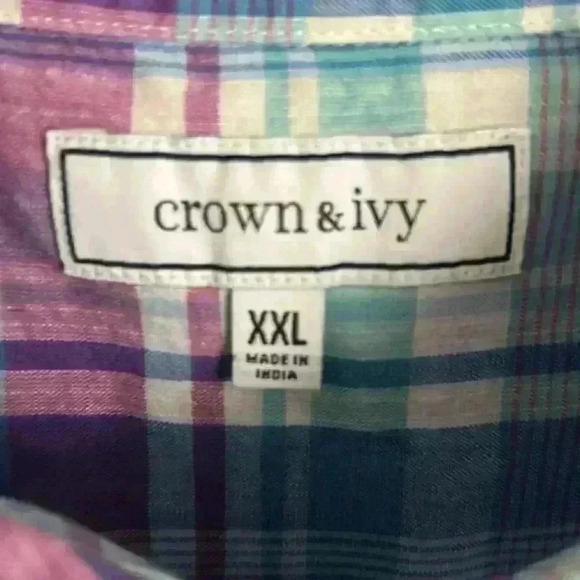 Crown & Ivy‎ shirt - Picture 2 of 4
